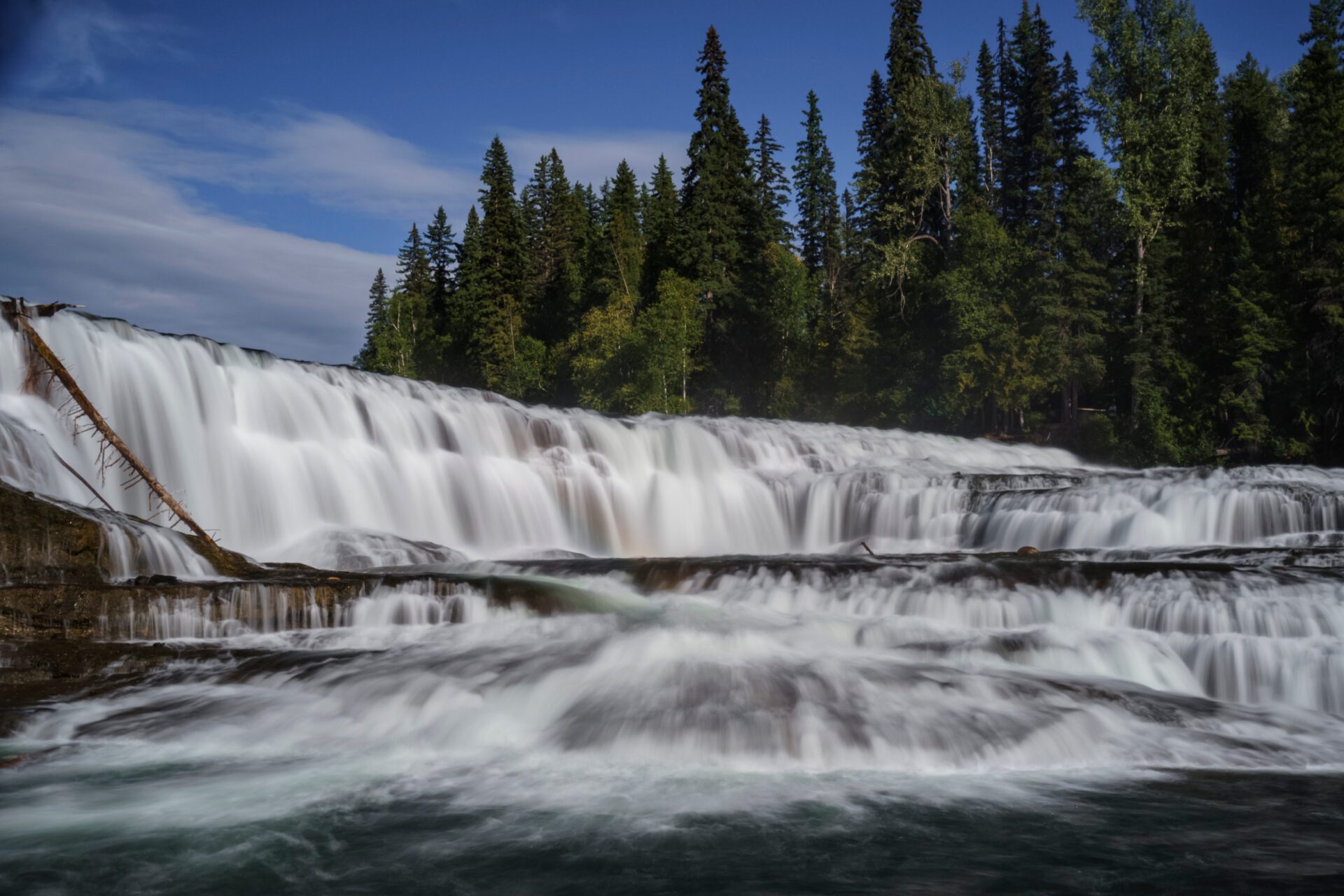 Dawson Falls, Wells Gray Provincial Park, near Clearwater, British Columbia, Canada